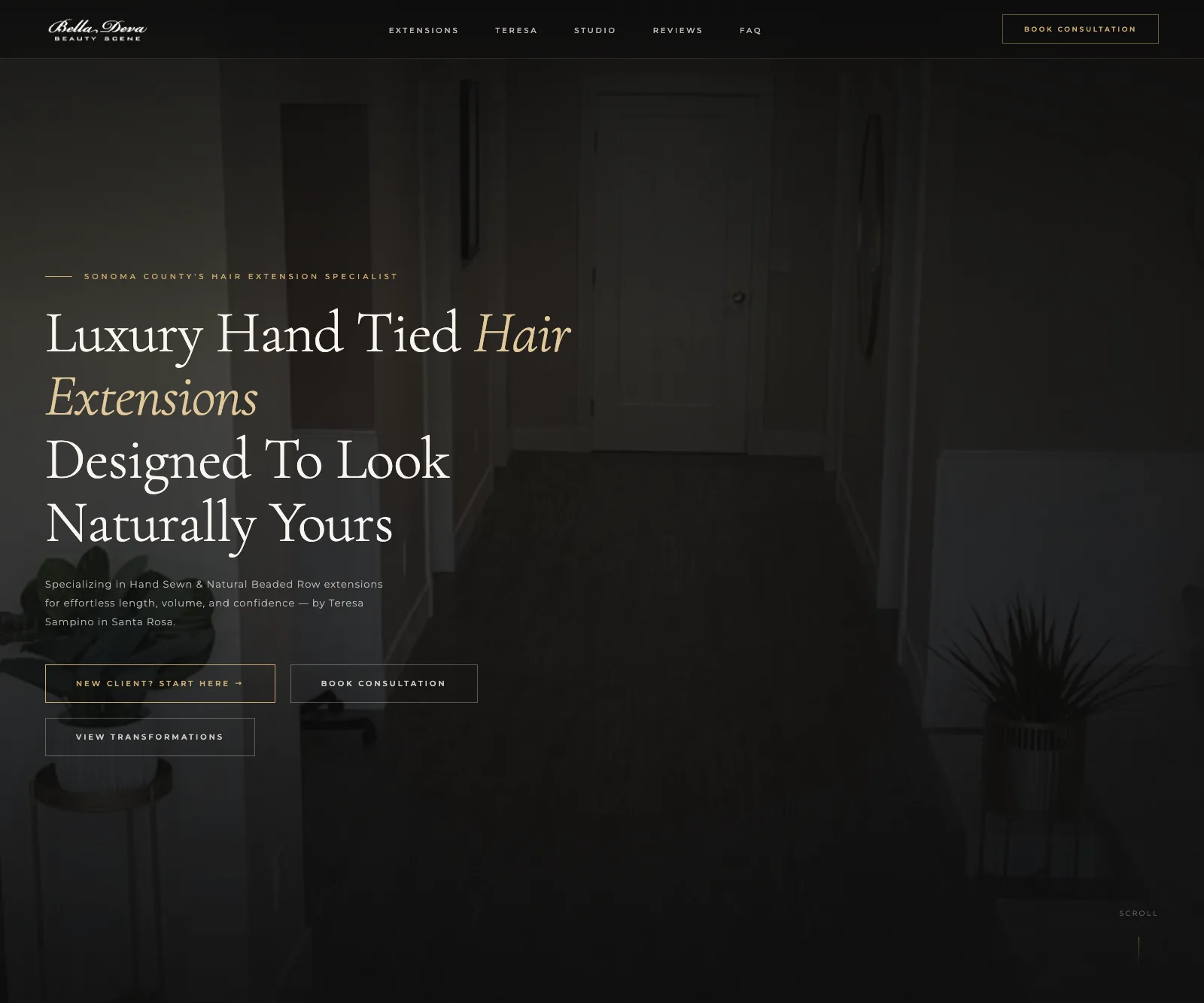 Bella Deva Beauty Scene — website built by Bonsai Marketing