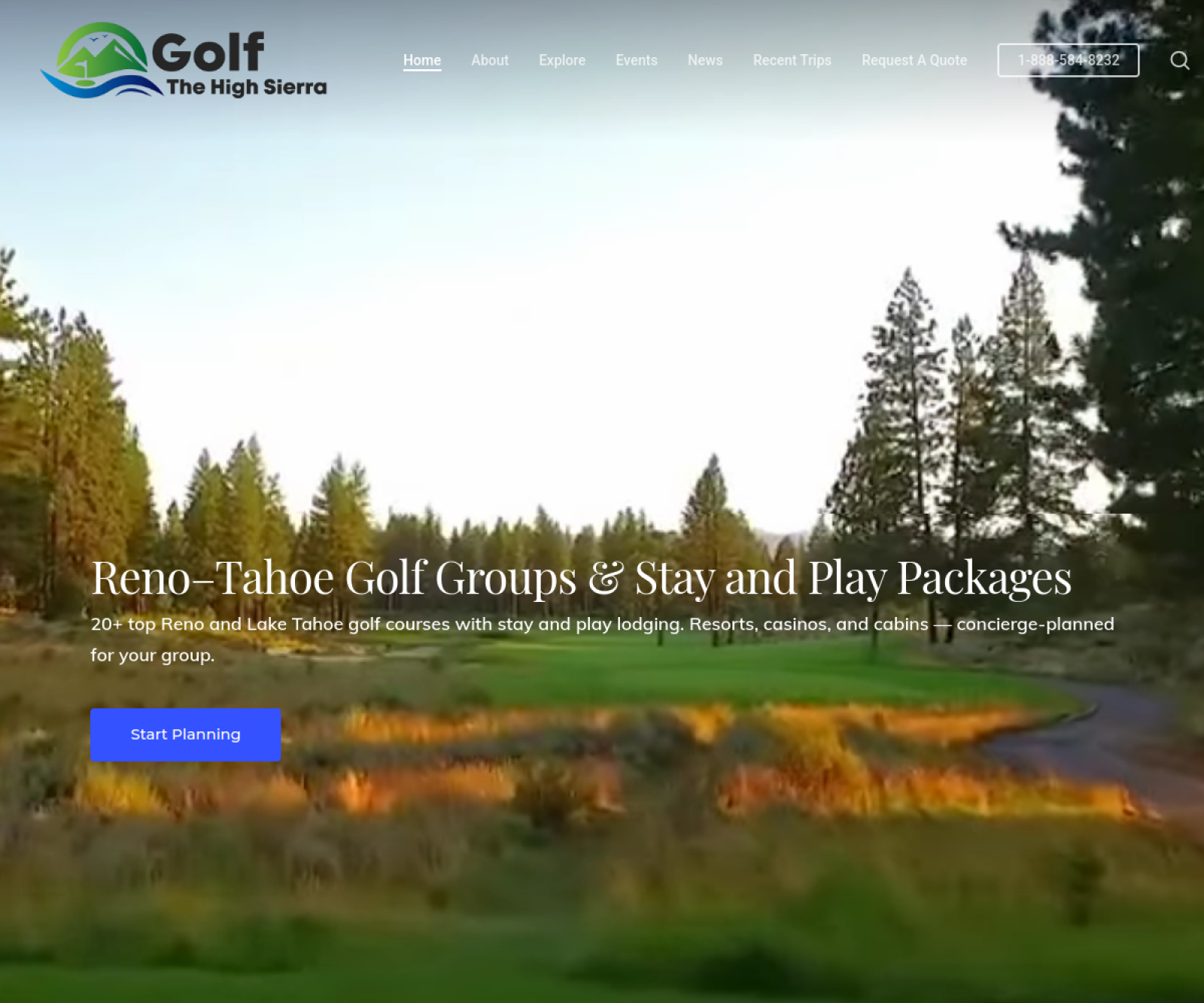 Golf The High Sierra