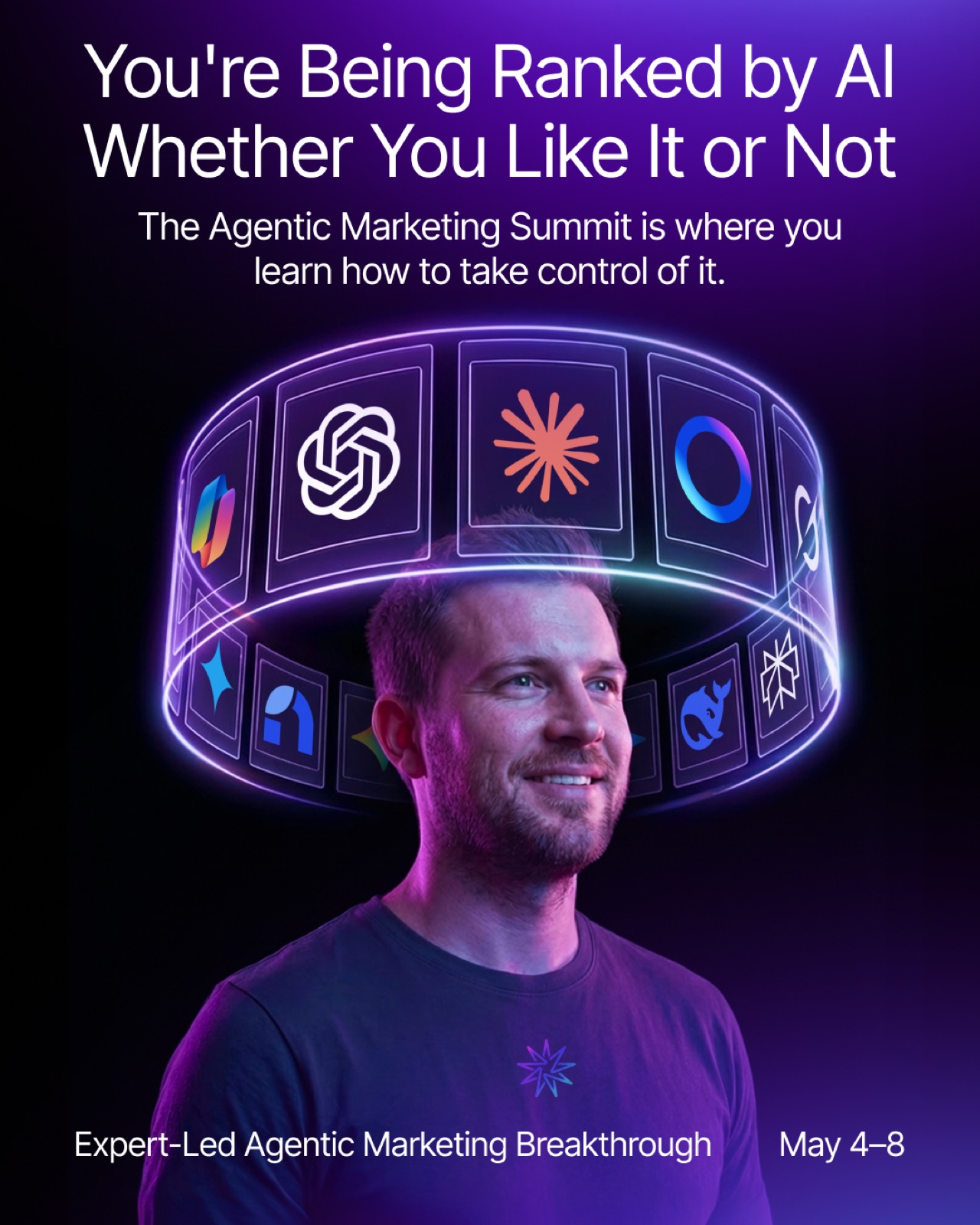 You're being ranked by AI whether you like it or not — Agentic Marketing Summit