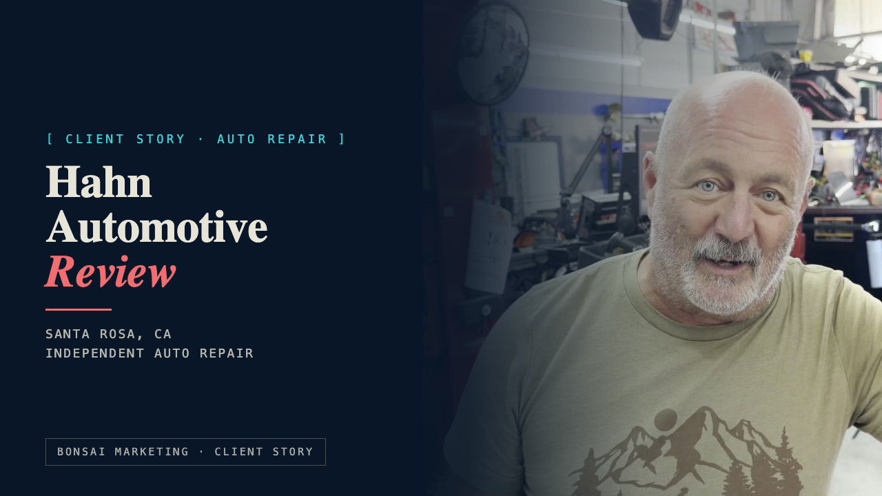 Hahn Automotive Review — Santa Rosa Auto Repair