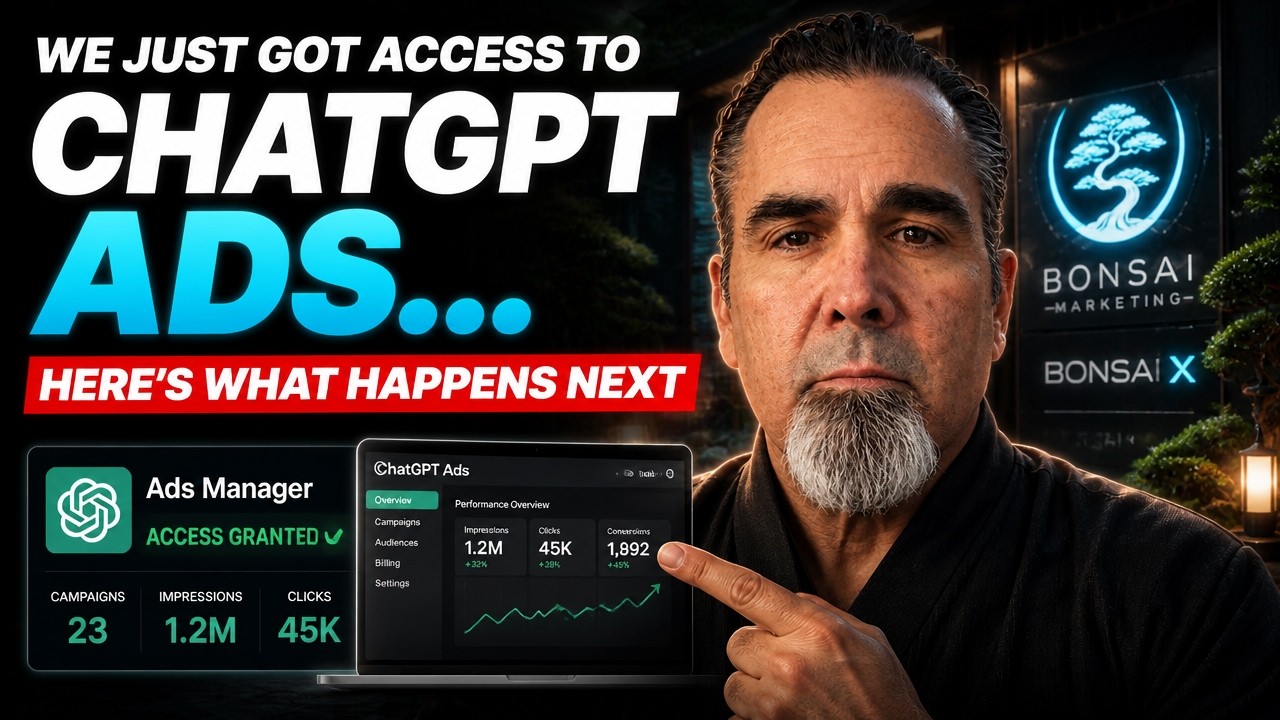 We Just Got Access to ChatGPT Ads... Here's What Happens Next