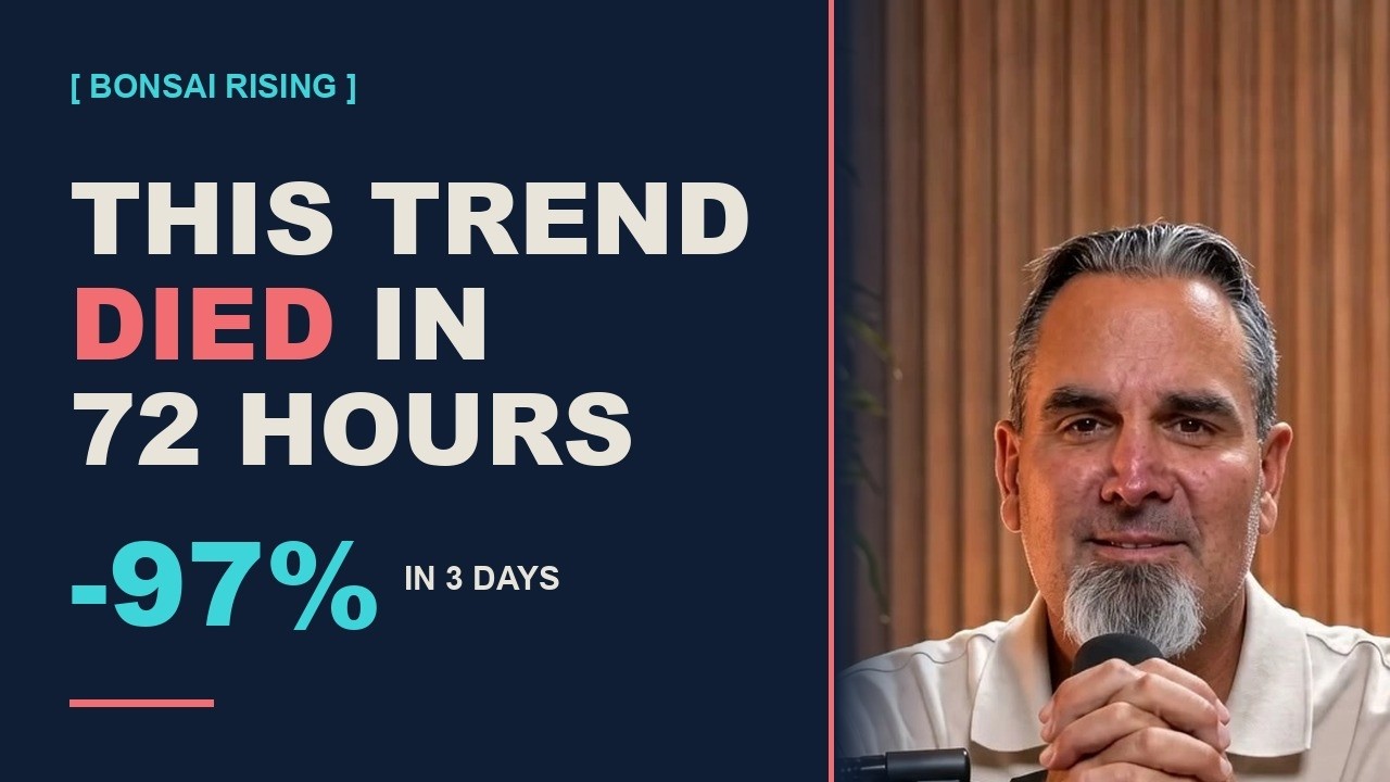 This Trend Died In 72 Hours. Here's The Lesson.